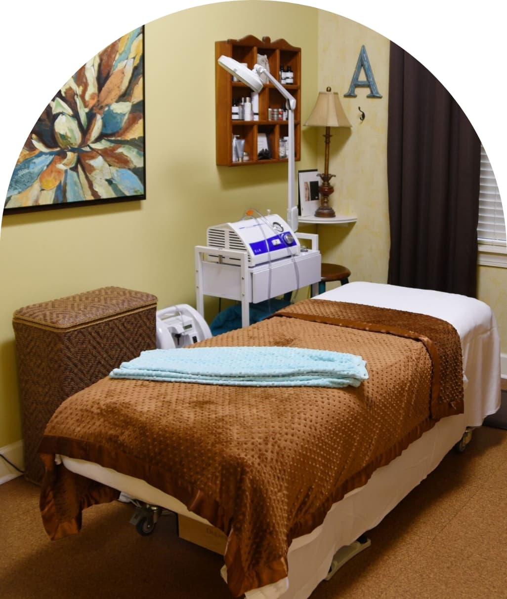 Treatment room at The SPA at Southeastern Plastic Surgery, P.A.