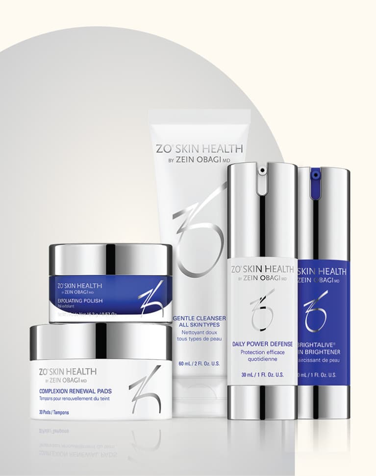 ZO Skin Health products.