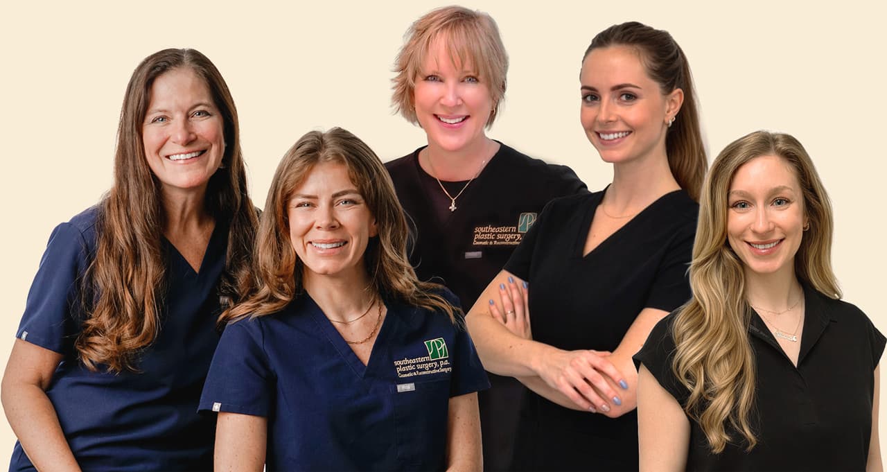 Team members at The SPA at Southeastern Plastic Surgery, P.A.