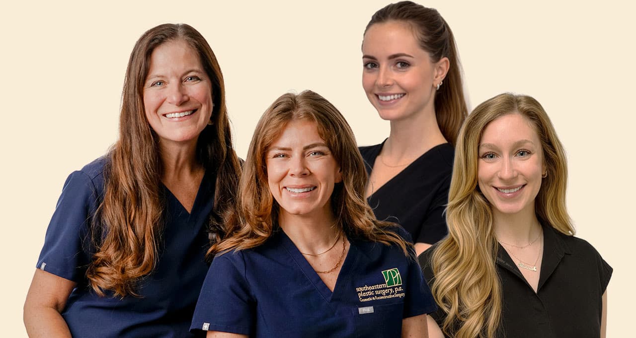 Team members at The SPA at Southeastern Plastic Surgery, P.A.