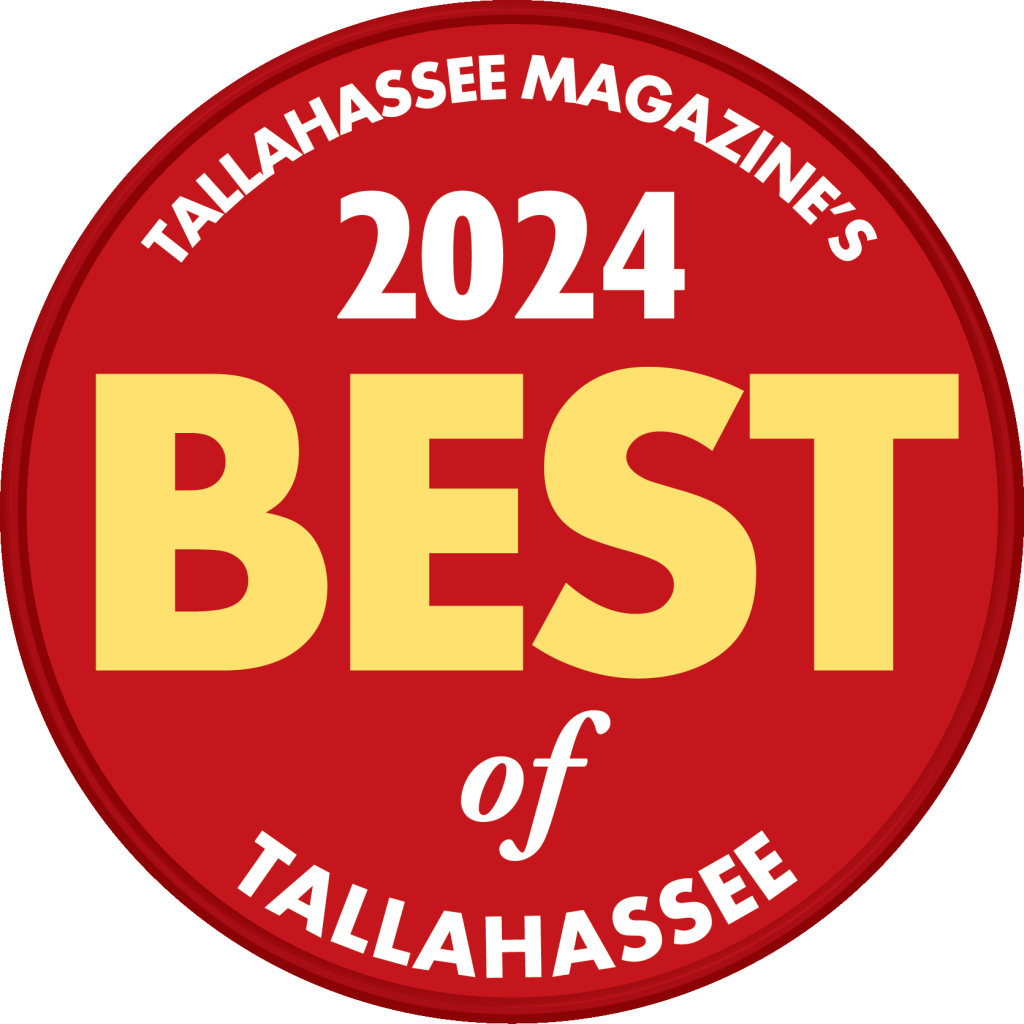 2024 Best of Tallahassee award from Tallahassee Magazine