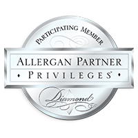 Allergan Diamond Partner badge