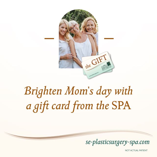 Mother's Day Gift Ideas at the SPA

If you're looking to celebrate the amazing moms, great plant moms, and loving pet moms in your life, or just simply celebrating yourself, we have a great idea! 

How about sharing your appreciation with the SPA gift card. Purchase online at https://southeastern-plastic-surgery-pa.myshopify.com/products/gift-card, call 850.219.200 or stop in at our office 

And don't forget, always remember to protect your beautiful skin too with sunscreen!
Sunscreen is 10% off in May. 

#sunscreen 
#mothersdaygiftcard 
#giftcards 
#theSPAatSPS 
#expertisematters