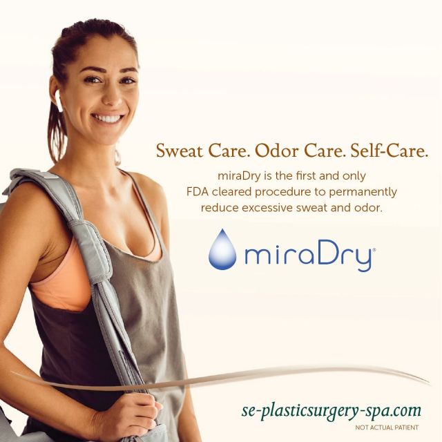 Did you know 1 in every 20 people suffers from excessive sweating, also known as hyperhidrosis? 💧

The miraDry treatment is the only FDA-cleared treatment that can dramatically reduce underarm sweat and odor by addressing the root cause – not the symptoms.

📈 According to data from miraDry Inc., within one month of treatment:
🔹 80% of patients no longer experience underarm odor.
🔹 93% of patients no longer experience underarm sweat.

Don’t let sweat and oder control your daily routine. Schedule your miraDry consultation today through the link in our bio or call our office at 850.409.6353. 

#southeasternplasticsurgery #miradry #hyperhidrosis #sweatfree #excessivesweating