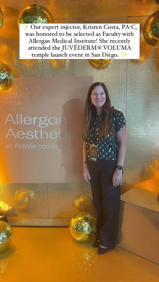 Our expert injector Kristen Costa, PA-C, was honored to once again be selected as Faculty with Allergan Medical Institute because of her experience and talent. She recently attended the Train the Trainer Speaker Summit in San Diego for the Juvederm Voluma new temple indication launch. We are so lucky to have her at SPS! 

Call 850-219-2000 to schedule your injectable appointment with Kristen today! 

@allergan_medical_institute #southeasternplasticsurgery_fl #expertinjector #allerganmedicalinstitute #tallahasseeinjector #juvedermvoluma #fillerinjection #expertisematters