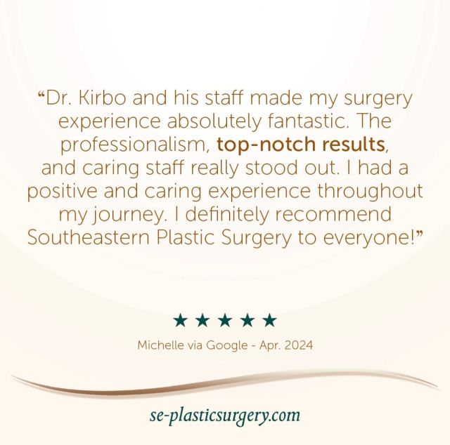 Our priority is ensuring every patient feels supported and confident throughout their journey.

Thank you, Michelle, for sharing your experience! 💬 If you’re considering a procedure, trust our board-certified surgeons and expert staff to provide outstanding care.

📅 Ready to start your journey? Call our office at 850.409.6353 to schedule a consultation.

#patienttestimonial #southeasternplasticsurgery #floridaplasticsurgeons #expertisematters #flmedspa