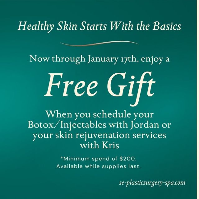 Healthy skin starts with the basics—and we’re here to help you glow! ✨ Getting Skin Ready® is the essential first step to achieving a balanced, clear complexion, no matter your skin type.

Now through Friday, January 17th, book your Botox/Injectables with Jordan or a rejuvenating medspa treatment with Kris and receive your choice of two ZO SKIN HEALTH products as a gift when you spend $200 or more. (Available while supplies last!)

To schedule your appointment, call our office at 850.219.2000.