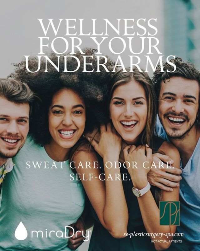 Let’s talk underarm wellness—because sweat and odor shouldn’t hold you back.

miraDry® is a non-surgical, FDA-cleared treatment that targets and permanently reduces sweat and odor glands in the underarms. Just one treatment can deliver lasting results—no incisions, no toxins, and minimal downtime.

✨ Why patients love it:
• Reduces excessive underarm sweating
• Eliminates odor at the source
• Boosts confidence without daily antiperspirants

If you’re tired of managing sweat and ready for a long-term solution, our team is here to help you feel comfortable and confident in your skin.

📞 Call us at 850.219.2000 or visit se-plasticsurgery-spa.com to schedule your consultation.

📍 2030 Fleischmann Rd, Tallahassee, FL 32308

#miradry #hyperhidrosis #hyperhidrosistreatment #sweattreatment #southeasternplasticsurgery #floridamedspa