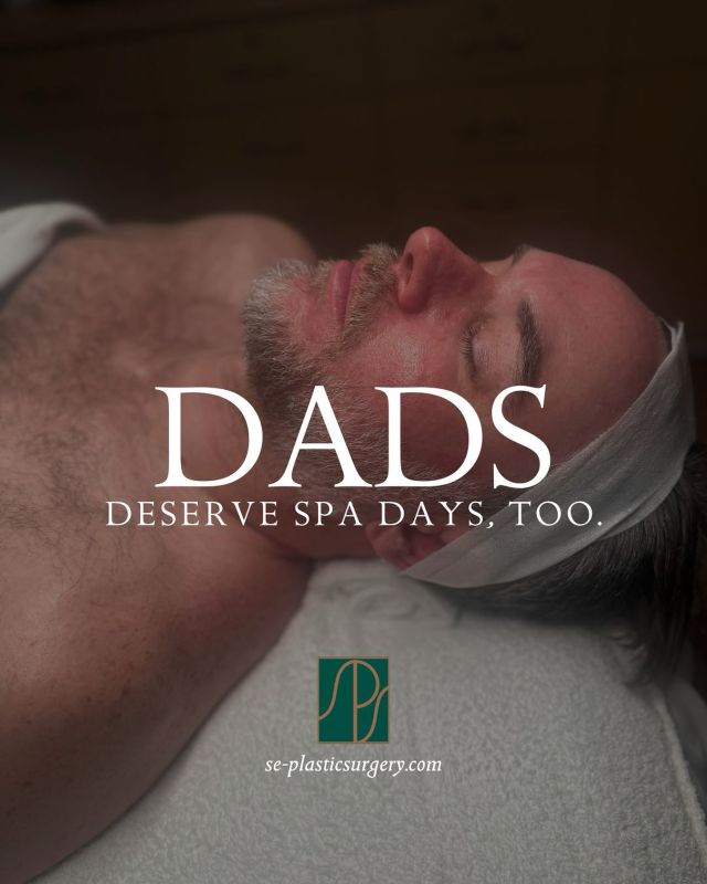 Dads deserve time to unwind, too! Treat Dad to the ultimate relaxation with a customized spa treatment from the SPA at Southeastern Plastic Surgery. Call us at 850.219.2000 to schedule.