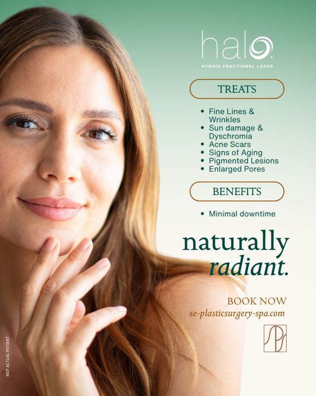 The HALO laser is a total game-changer for skin rejuvenation! It's perfect for targeting fine lines and wrinkles, hyperpigmentation, uneven texture, and elnaged pores all in one treatment. 💕

SO HOW DOES IT WORK? 
HALO is a hybrid fractional laser, meaning it combines ablative and non-ablative wavelengths in a single session. One goes deep to stimulate collagen, and  repair damage, while the other resurfaces the skin to improve tone and texture. 

THE RESULT?
Smother, brighter, healthier-looking skin over time.✨

BOOK TODAY at LINK in BIO